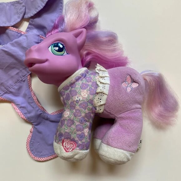 My Little Pony Talking Baby with Sling Butterfly Blossom WORKS - Picture 3 of 10